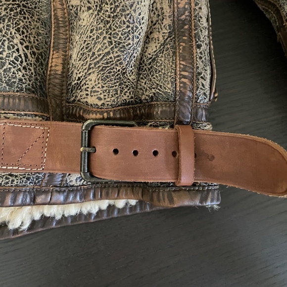 Polo Ralph Lauren shearling-lined bomber jacket - Picture 10 of 11